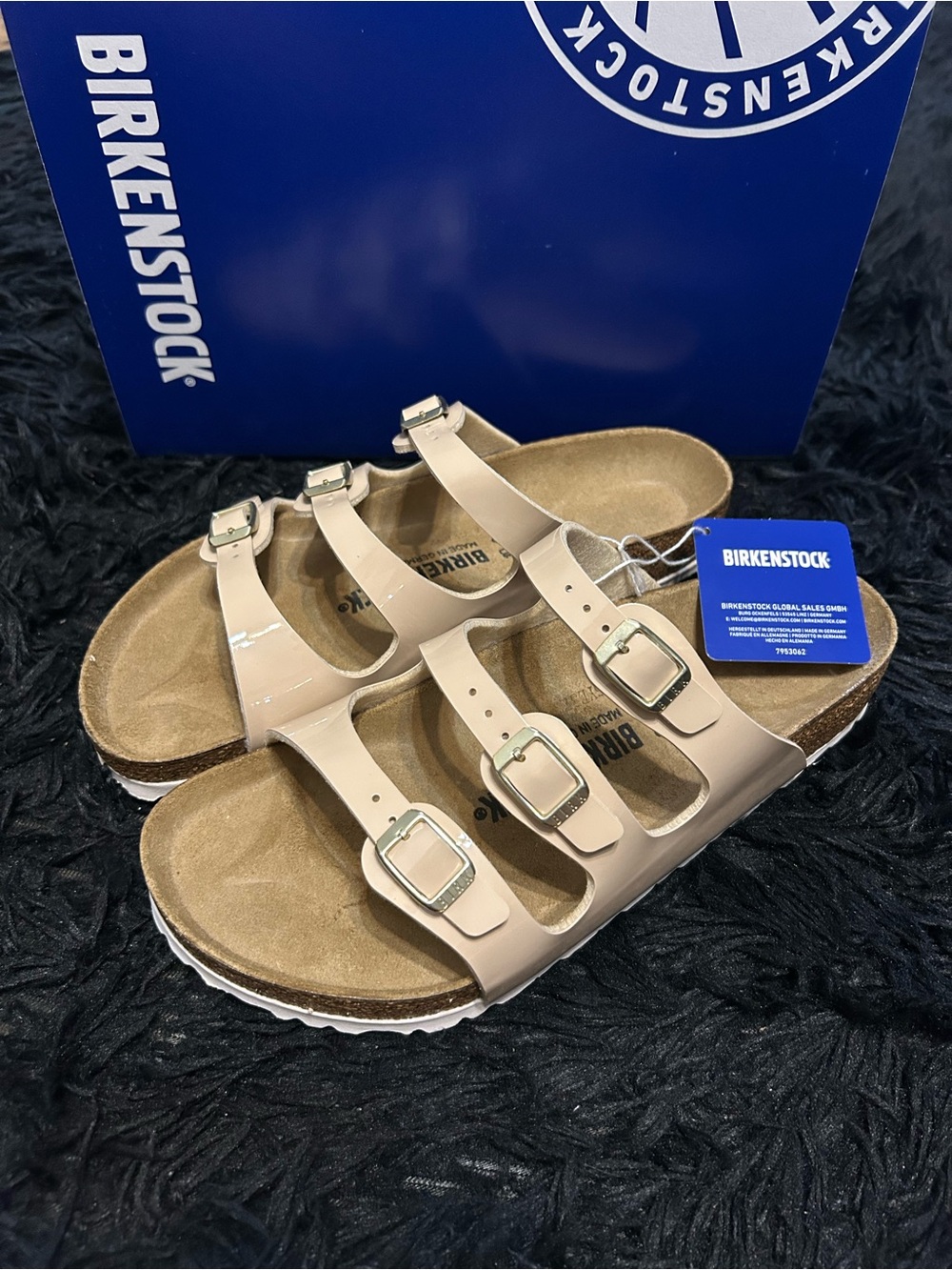 BIRKENSTOCK Florida sand gladiator sandals slippers shoes women’s eur 38 new